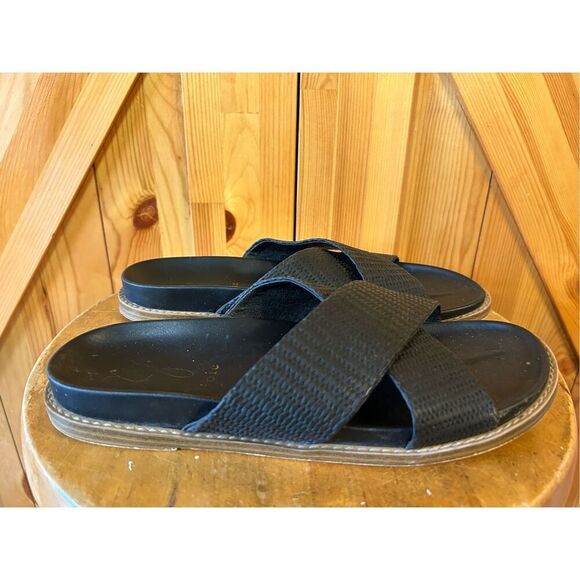 Joie Nell Woven Crossover Slide Sandals Size 8 - Picture 1 of 8